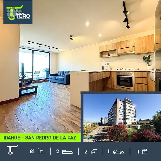 Departamento En Venta De 2 Dorm. En San Pedro De La Paz