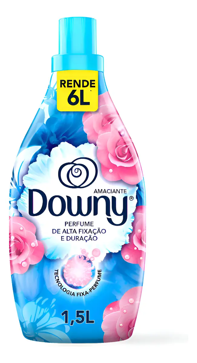 Suavizante Downy Brisa De Verão 1.5l Rinde 6l Perfume De Larga Duración