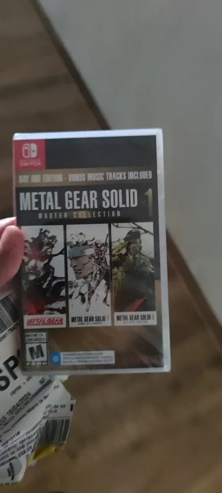 Metal Gear Solid Master Collection Vol 1 Nintendo Switch Físico