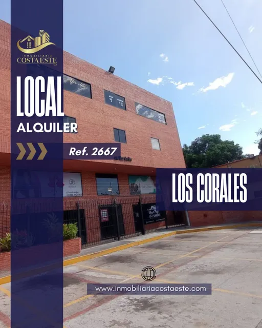 Local En Alquiler Ubicado En Los Corales Ref 2667