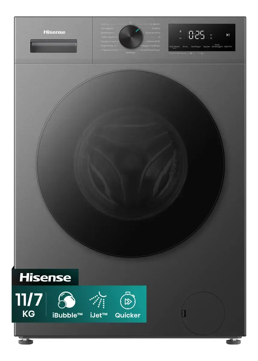 Lava e Seca Hisense 1i Titânio