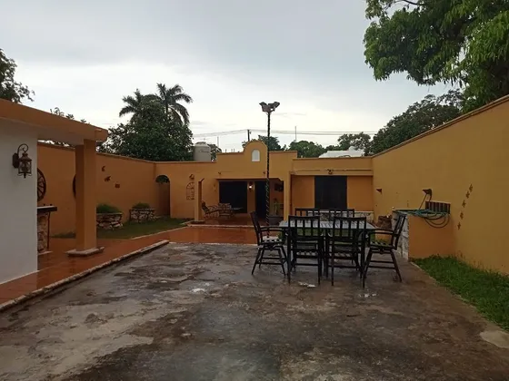 Casa En Itzminá De Una Planta Con Amplio Terreno