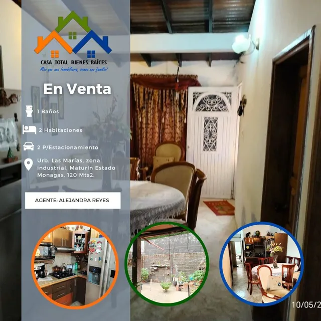 Se Vende Casa En La Urbanizacion Las Marias Zona Industrial