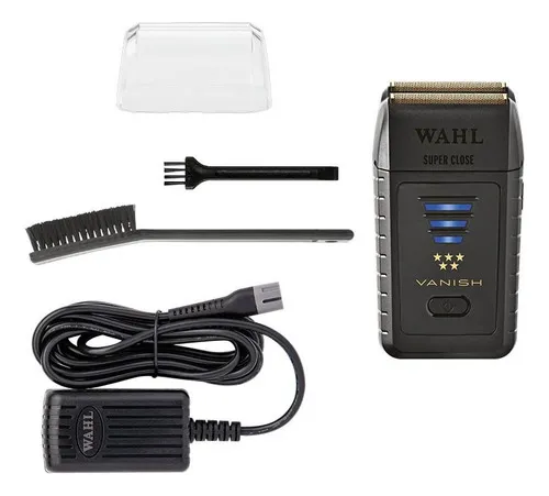 Rasuradora Wahl Vanish Afeitadora Recargable Profesional Color Negro