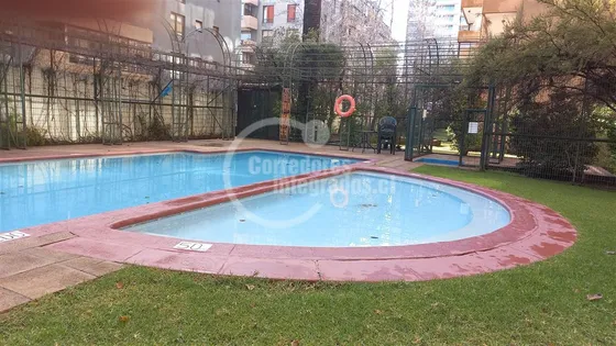 Depto Venta 1 Dorm Ñuñoa Condominio, Equipado, Est Y Bob Mla