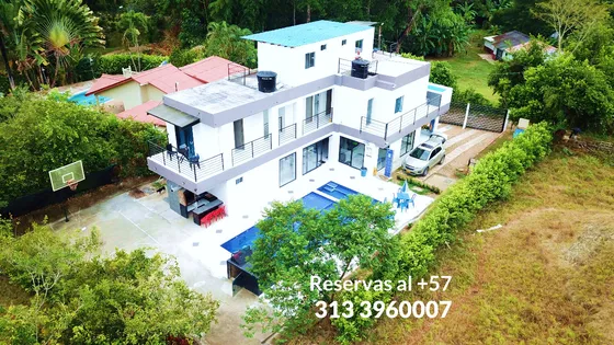 Casa Vacacional Con Piscina Privada, Jacuzzis, Bbq Tejo En Carmen De Apicala Excelente Inversion