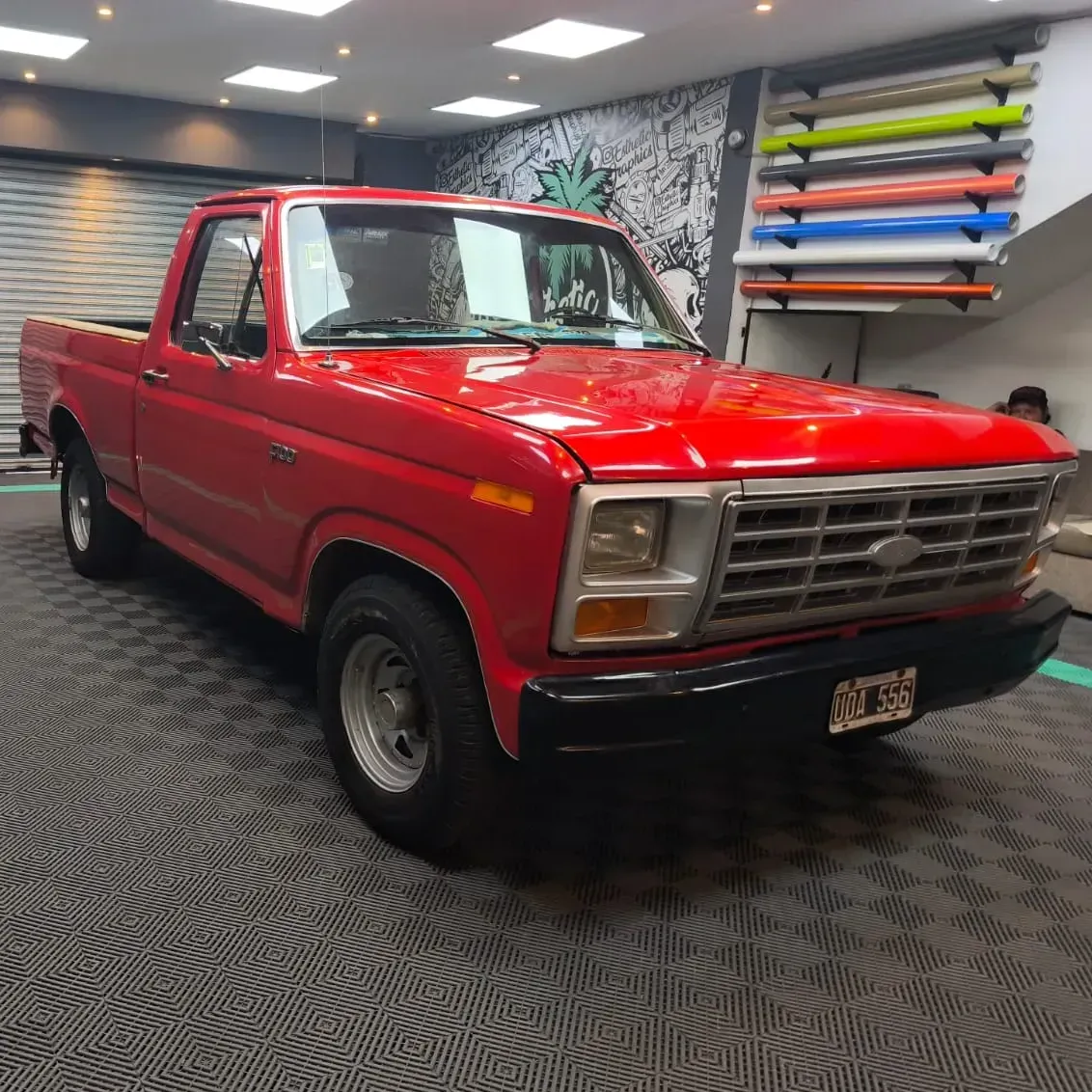 Ford F100 221 Engine with CNG, Impeccable from Any Angle