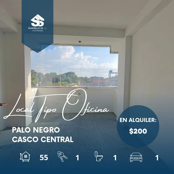 Se Alquila Local En Piso 2 En Casco Central De Palo Negro