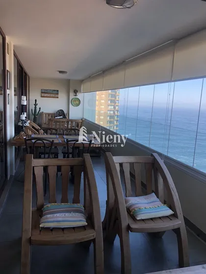 Depto 2 Dorm, Vista Asegurada Al Mar. Costa De Montemar