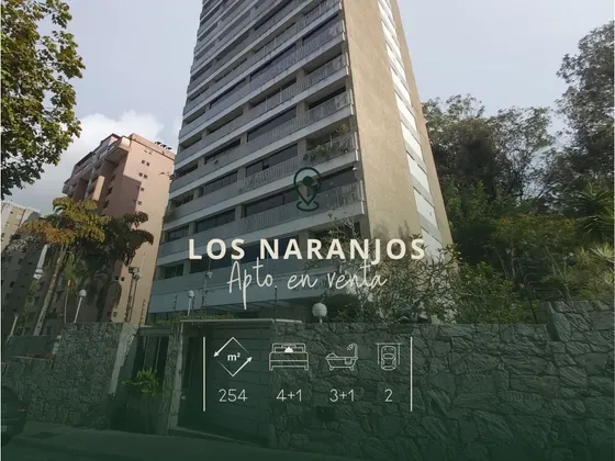 Los Naranjos. Venta Apartamento 254mt2 4h +ser / 3b + Serv / 2p