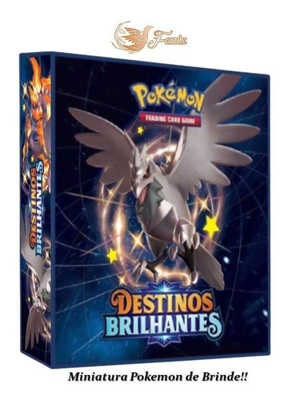 02 Fichário Pasta Pokemon + 60 Folhas + 18 Cards + Brinde Mercado Livre