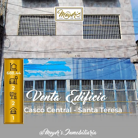 Venta De Edificio En El Centro De Santa Teresa.
