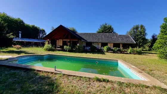 Casa Con Acceso Al Río Angachilla Sector Las Gaviotas