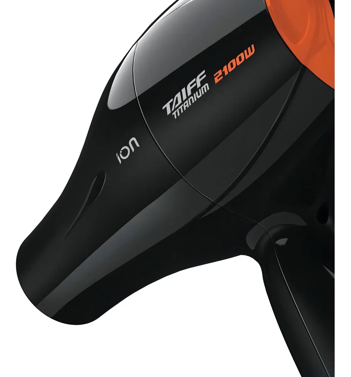Secador Taiff Titanium Colors Laranja 2100W Preto — foto 3