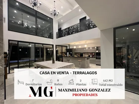 Casa En Venta, 10 Ambientes - Terralagos, Canning.