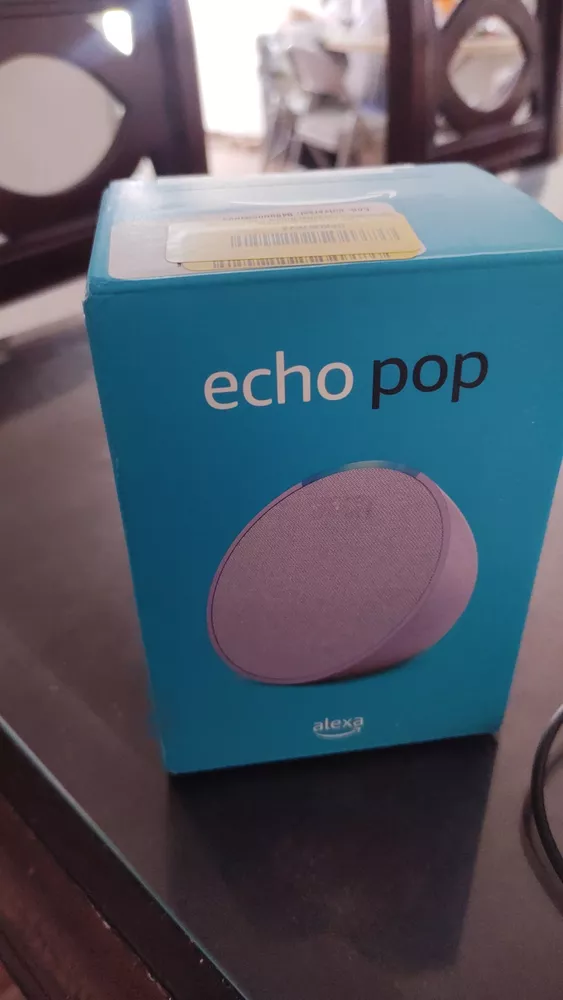 Altavoz Inteligente  Echo Pop Green, color Lavanda