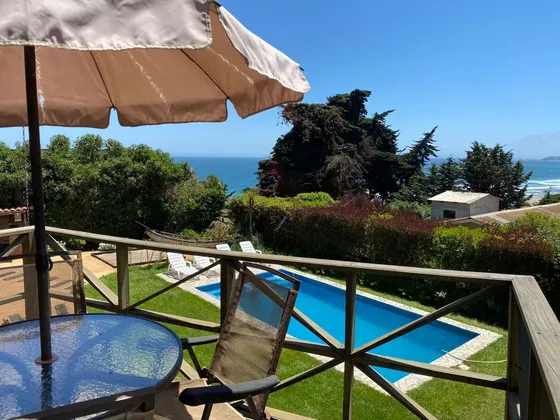Gran Casa Con Vista Al Mar En Maitencillo