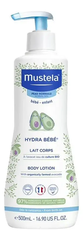 Mustela Hydra Bebê Com Abacate Orgânico 500ml