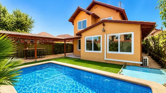 Hacienda El Peñón, Hermosa Casa Ampliada En Condominio