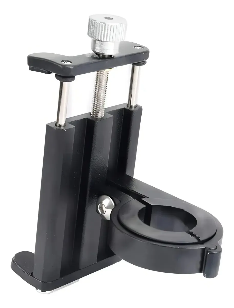 Suporte Celular Bike Moto Regulagem Universal Forte Alumínio Guidão Ajustável Reforçado Resistente À Prova D'água Fixo B Basto