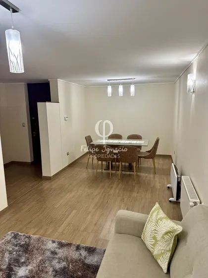 Listo Para Vivir, Depto Amoblado En Condominio Con Piscina