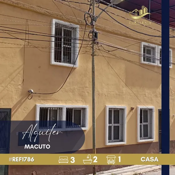 Venta De Casa En Macuto Ref 1776