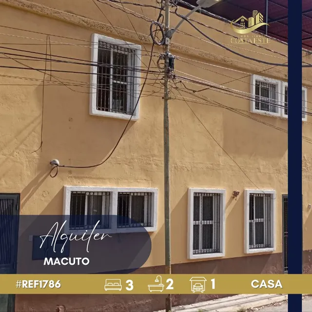 Venta De Casa En Macuto Ref 1776