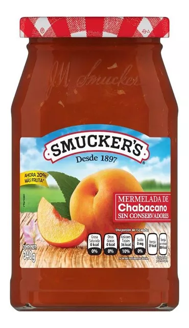 Mermelada Smucker's Frambuesa Sin Azúcar 365g