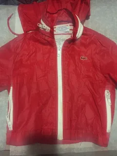 Chamarra lacoste roja sale