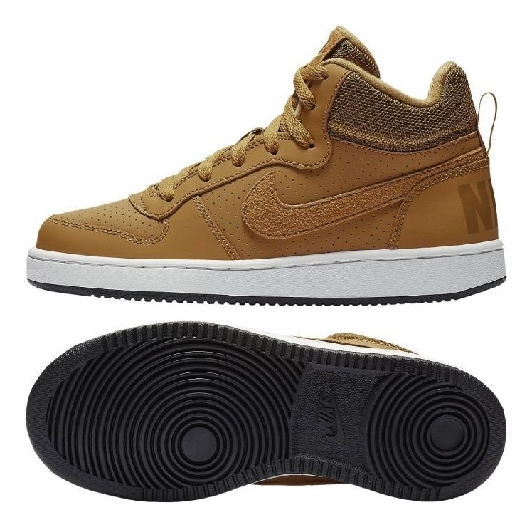 Tenis Nike Court Borough Mid Camel 839977-701 Nk0605 | Mercado Libre