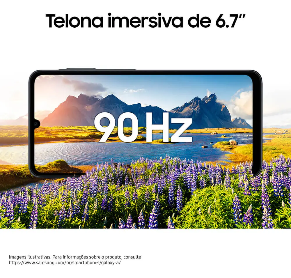 Celular Samsung Galaxy A07 256gb, 8gb, Câmera 50mp, Tela 6.7 , Proteção Ip54, Processador 6nm - Preto - Imagem 4