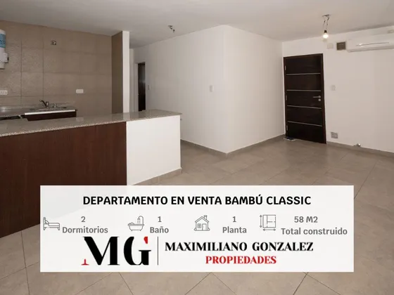 Departamento En Venta, 3 Ambientes - Bambu Classic, Canning
