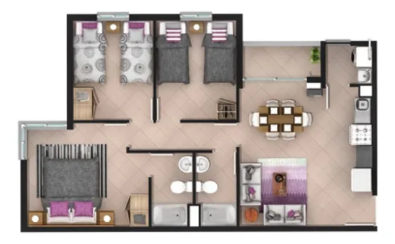 Condominio Parque Magisterio Ii, Talca, Región Del Maule.