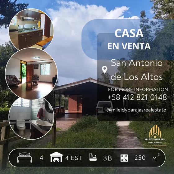 Casa En Venta San Antonio De Los Altos Ls