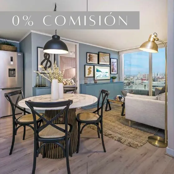 Departamento Nuevo En Venta Desde 1 Dorm. En Santiago