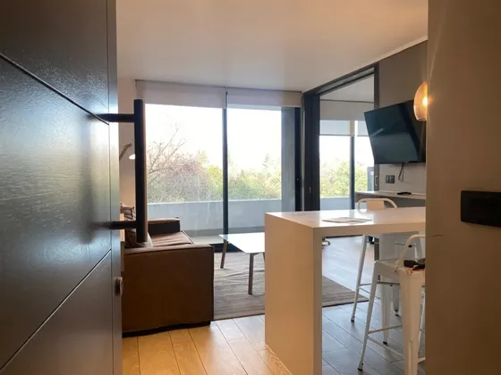 Arriendo Dpto Amoblado 1d 1b Est-bod / Cantagallo Las Condes