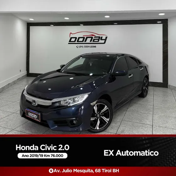 Honda Civic 2.0 Ex Flex Aut. 4p