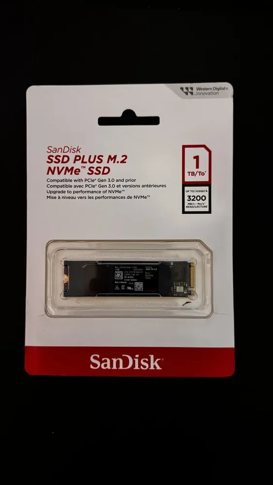 Ssd M.2 1tb Sandisk Plus Nvme 2280 | Frete grátis