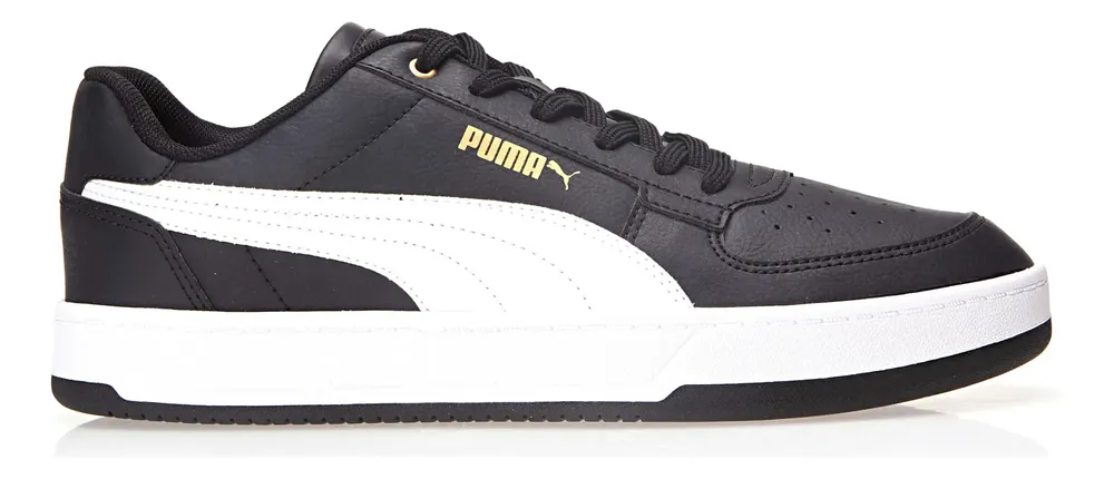 Tênis Masculino Caven 2.0 Puma Puma Black-puma White-gold Liso 43