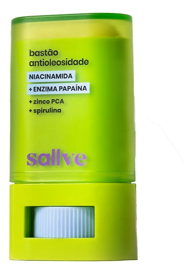 Bastão Antioleosidade 15g Sallve Com Niacinamida - Imagem 3