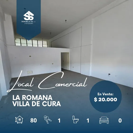 Se Vende Bello Local Ubicado En Villa De Cura, Excelente Precio De Inversion