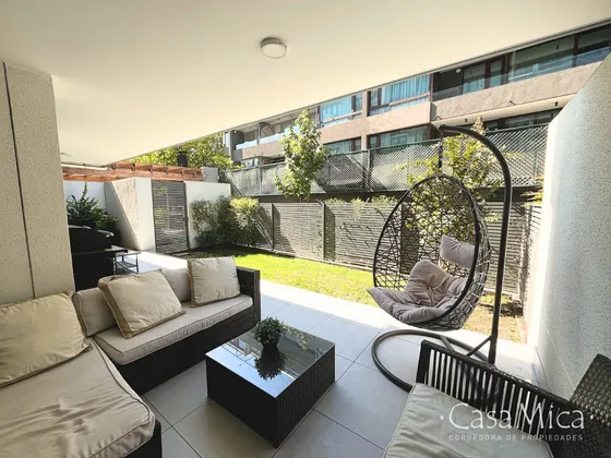 Moderno Departamento Con Jardín En Ñuñoa