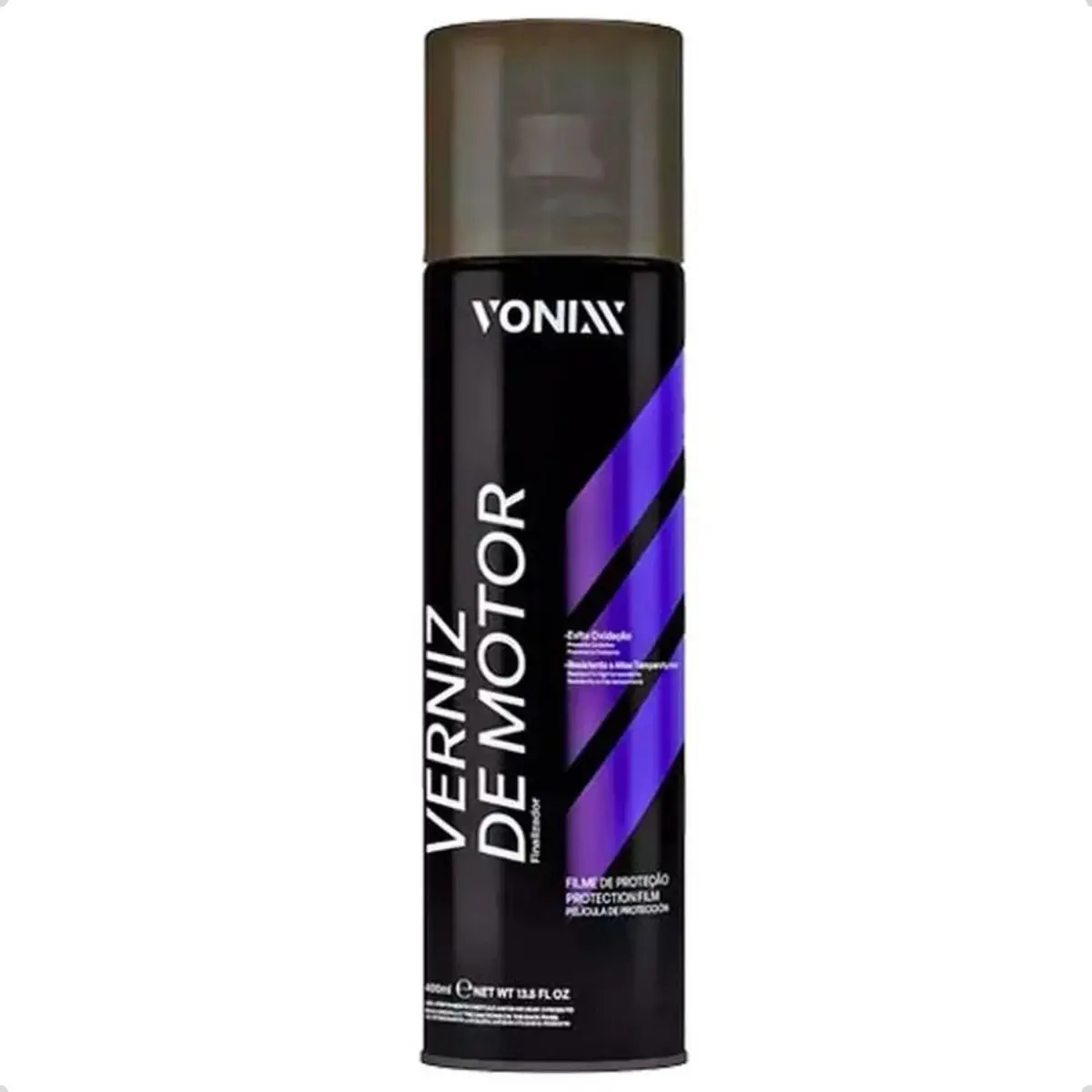Spray verniz de motor Vonixx 400ml, para carro e moto