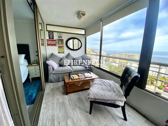 Costa De Montemar, Concón. Departamento 3d Con Vista.