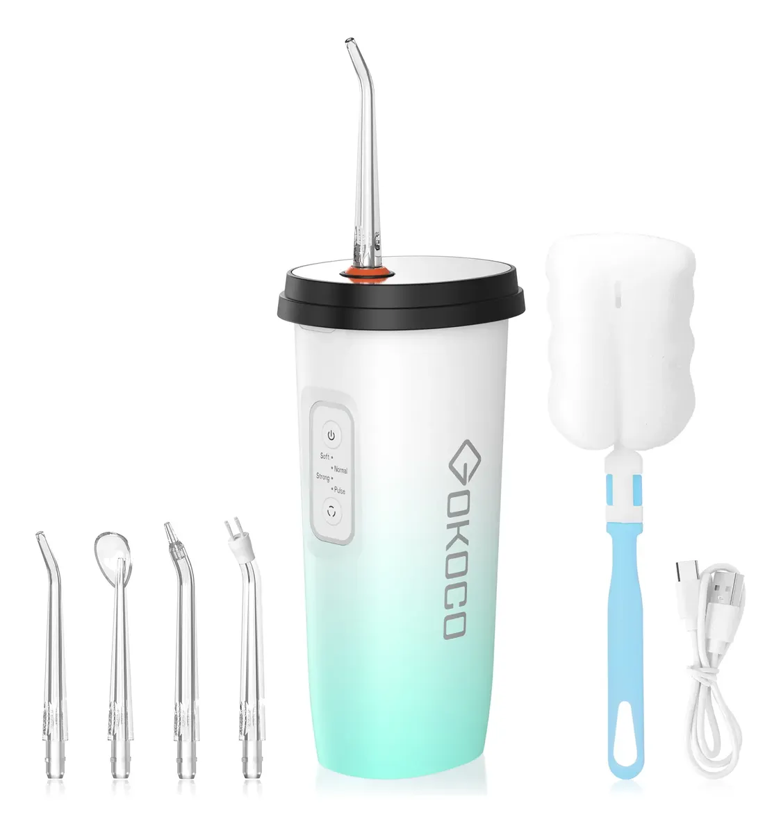 Irrigador Oral Elétrico Limpeza De Próteses Dentes Gengivas