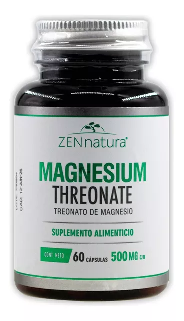 Citrato de Magnesio 2100mg - Magnesium Citrate 100% Puro - 60 Cápsulas