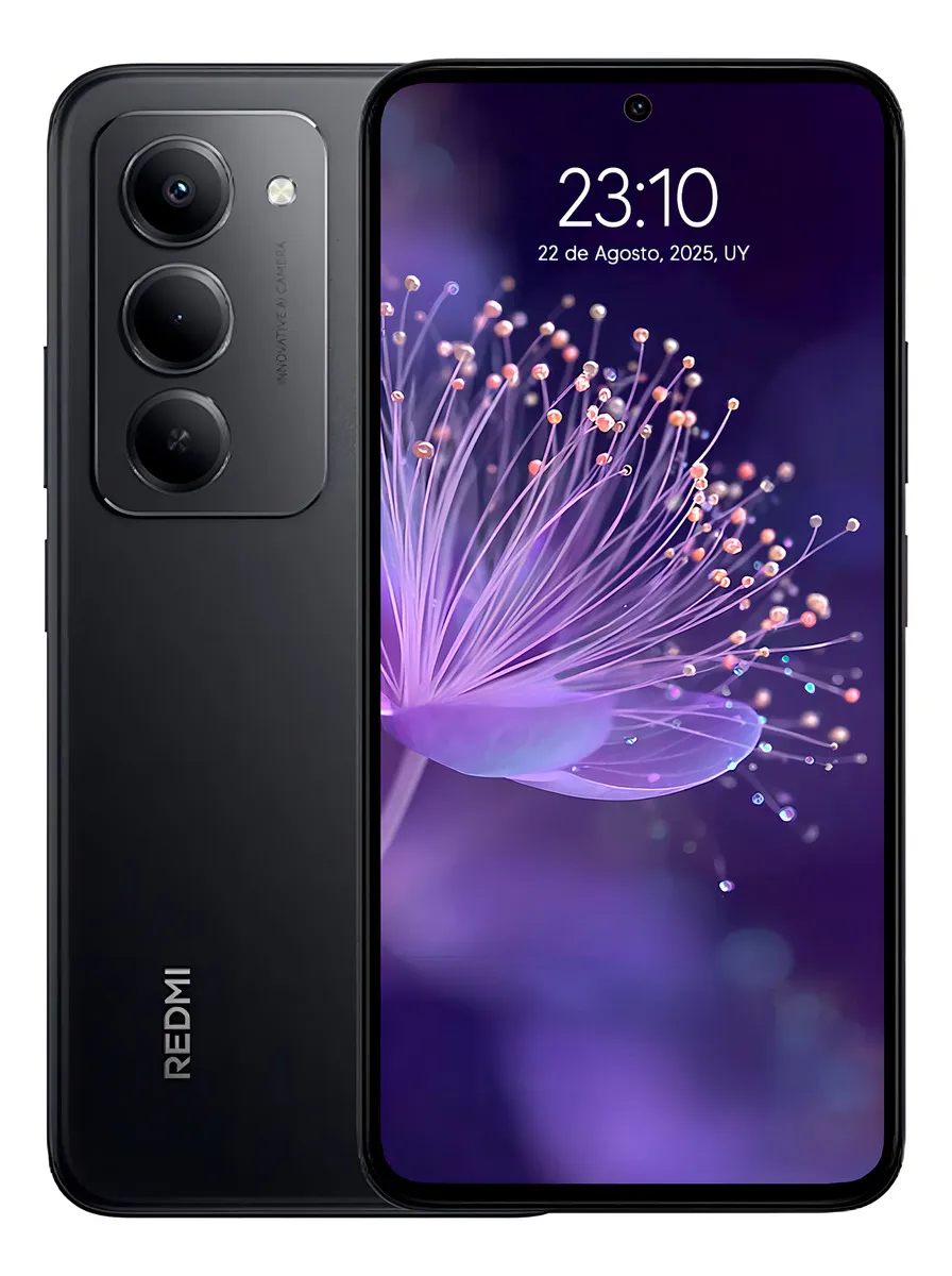 Xiaomi Redmi 15 16gb Ram 256gb Dual Sim 50mp Fm Impressão digital Dimm preta