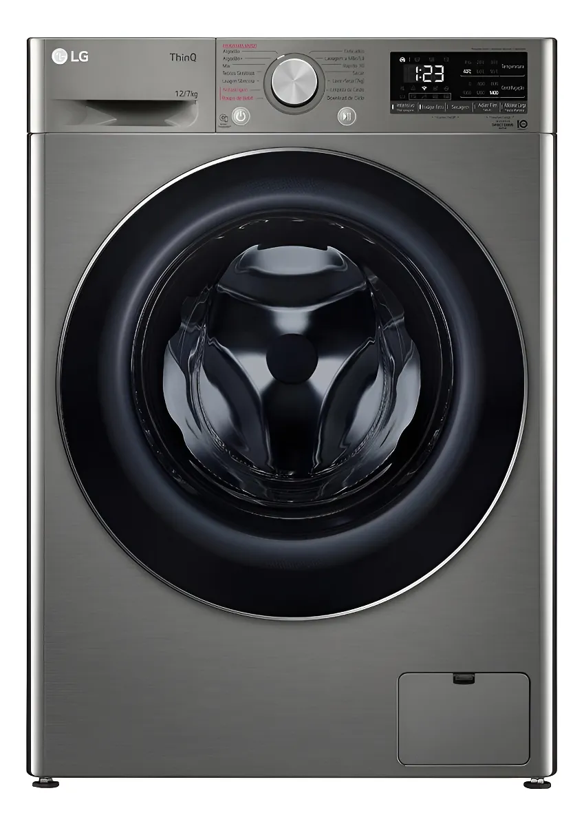 Lava E Seca 12kg LG Smart Inox – Cv5012pc4