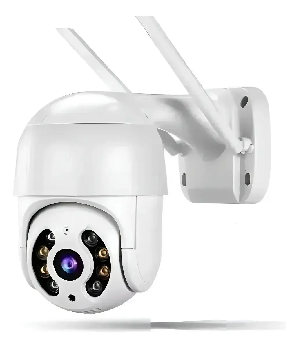 Câmera Ip Externa Prova Dágua Full Hd 1080p Wi-fi Cor Branco iCSee EKXY-A6