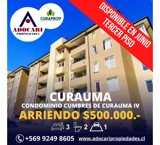 Curauma / Cumbres De Curauma Iv / Depto 3d 2b 1e